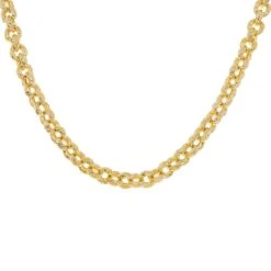 14K GOLD DIAMOND CUT BELCHER CHAIN(14k Gold Diamond Cut Rolo Chain)