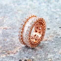 Ladies 14K Rose Gold Ring With 8.67 CTBaguette Diamonds(Ladies 14k Rose Gold Ring With 8 67 Ct Baguette Diamonds) -OMI Jewelry Shop 0E8A0342 238bf0e7 4d67 414c abab 45dd953e2264
