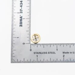 10K GOLD BAGUETTE DIAMOND CIRCLE EARRINGS 0.58 CTW(10k Gold Baguette Diamond Circle Earrings 0 58 Ctw) -OMI Jewelry Shop 0E8A1224 ee11658e ae44 4bec 880f 1dd856c930a9