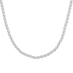 10K GOLD 5MM SOLID MOON BEAD CHAIN(10k Gold 5mm Solid Moon Bead Chain)