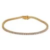 14K YELLOW GOLD TENNIS BRACELET WITH 1.93 CT DIAMONDS(14k Yellow Gold Unisex Bracelet With 1 93 Ct Diamonds) -OMI Jewelry Shop 0E8A2096