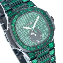 Patek Philippe Nautilus 5726/1A 40MM Green Gemstone Dial With Green Gemstone Bracelet(Patek Philippe Nautilus 5726a 001 40mm Green Gemstone Dial With Green Gemstone Bracelet) -OMI Jewelry Shop 0E8A2265 f816e082 415e 4a15 ae16 98863f2cea11