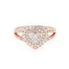 14K ROSE GOLD CLUSTER HEART ENAGEMENT RING WITH 1.55 CT DIAMONDS(14k Rose Gold Ladies Enagement Ring With 1 00 Ct Diamonds 2) -OMI Jewelry Shop 0E8A3440 58e2b100 a95d 479b b647 1a5486489324