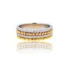 18K White And Yellow Gold Ladies Ring With 0.27 CT Diamonds(18k White And Yellow Gold Ladies Ring With 0 27 Ct Diamonds)