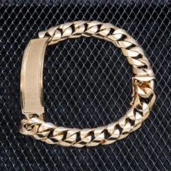 14K GOLD CUBAN LINK ID BRACELET 33.1G(14k Gold Cuban Link Id Bracelet 33 1g) 8 14K GOLD CUBAN LINK ID BRACELET 33.1G(14k Gold Cuban Link Id Bracelet 33 1g) -OMI Jewelry Shop 0E8A9502 d469b610 2c8b 4da4 b897 4a0885b998a7