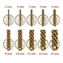 10K Yellow Gold 22" Cuban Chain With 35.75 CT Diamonds(10k Yellow Gold 22 Mens Necklace With 35 75 Ct Diamonds 1) -OMI Jewelry Shop 20191231113323 1 1eb3ab93 af99 4d28 b848 afe3c1a71e1e