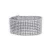 14K White Gold Ten Row Diamond Bracelet With 10CT Of Round Cut Diamonds All The Way Through(Diamond Bracelet With Ten Row Diamonds) -OMI Jewelry Shop 4be23107d0ad68c9fbca57d1fabe26f4