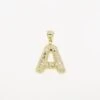 10K GOLD NUGGET INITIAL A PENDANT 2.2G(14k Gold Nugget Initial A Pendant 2 2g) -OMI Jewelry Shop image aaaf8717 c2aa 4d23 92f6 bd340f064eb5